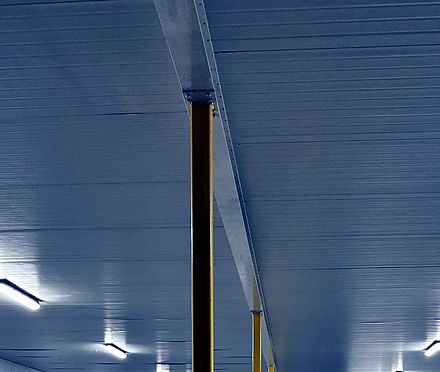 LED lighting inside a Coldrite walk-in